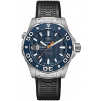 Tag Heuer Aquaracer 500M Blue Dial Men's Diver Watch WAJ1112-FT6015
